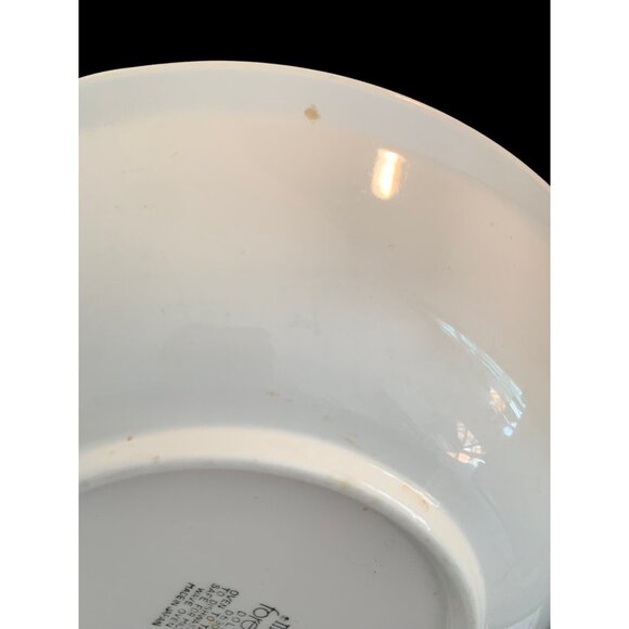 RARE- Vintage Mikasa Forecast Dolly 9.5" Vegetable Bowl  Japan Yellow Poppy - Picture 9 of 12